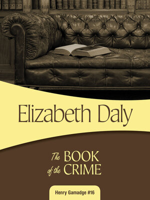 cover image of The Book of the Crime